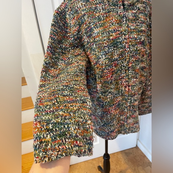 River Rainbow Knit Cardigan/Sweater Full zip. Size XL - Picture 5 of 15